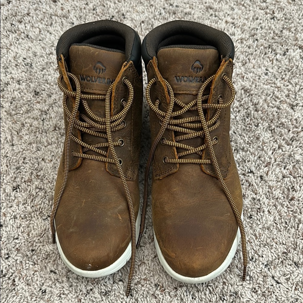 Wolverine Men's Brown Leather Boots
